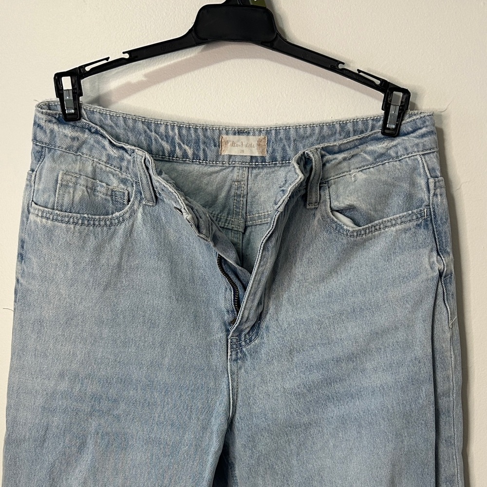 Altar'd State Light Blue Straight Leg Jeans - Picture 6 of 9